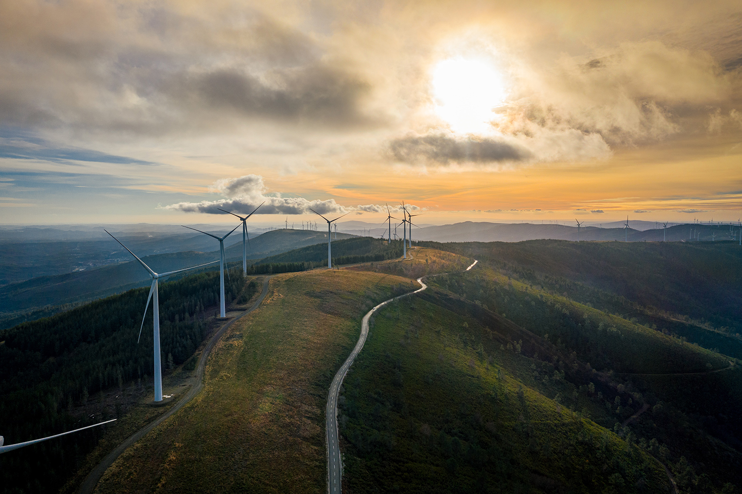 Windturbines Portugal